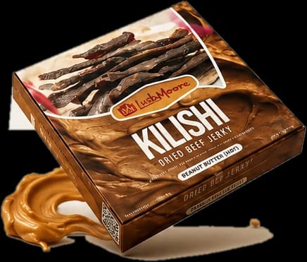 LushMoore Kilishi Peanut Butter box