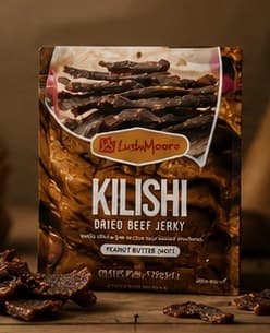 Packed LushMoore Kilishi pouch