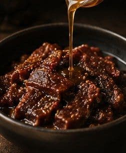 Kilishi in a bowl